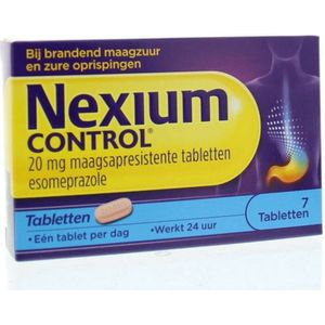 Nexium Control Tabletten 20 mg 7 tabletten