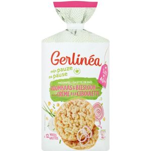 Gerlinea Maïswafel Roomkaas & Bieslook 123 gr