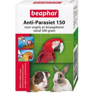 3x Beaphar Anti-Parasiet 150 Knaag / Vogel 4 pipetten