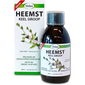 2x Vedax Heemst Keelsiroop 200 ml