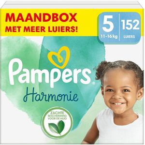 Pampers Harmonie Luiers Maat 5 (11 - 16 kg) 152 stuks