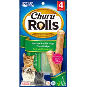 Ciao Kattensnack Churu Rolls Kip - Tonijn 40 gr