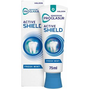 12x Sensodyne Tandpasta ProGlasur Active Shield Fresh Mint 75 ml