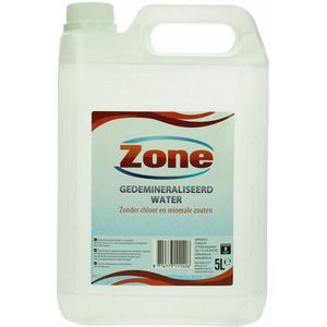 Zone Gedemineraliseerd Water 5 liter