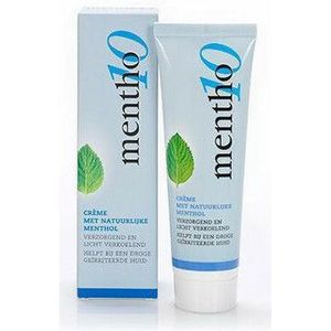 2x Mentho 10 Mentholcreme 75 gr