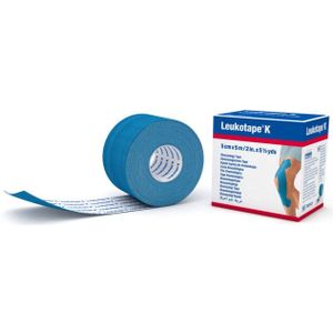 5x Leukotape K 5m x 5cm Blauw