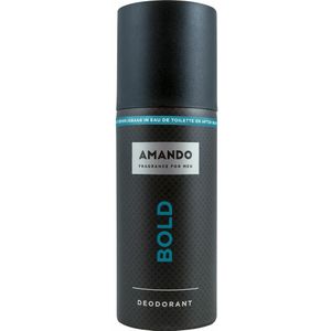 3x Amando Deodorant Bold 150 ml