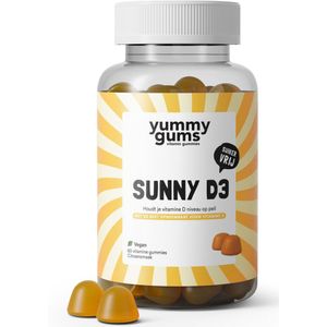 Yummygums Sunny D3 60 gummies