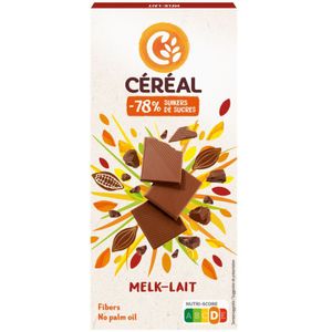 Céréal Chocoladetablet Melk 80 gr