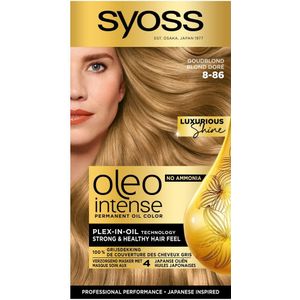 1+1 gratis: Syoss Oleo Intense Haarverf 8-86 Golden Dark Blond