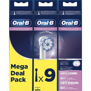 Oral-B Opzetborstels Sensitive Clean 9 stuks