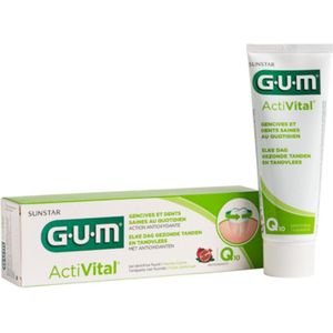 4x GUM Tandpasta ActiVital 75 ml