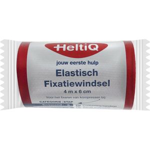 4x HeltiQ Elastisch Fixatiewindsel 4 m x 6 cm