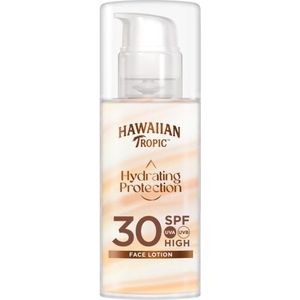 3x Hawaiian Tropic Zonnebrand SPF 30 Gezicht Silk Air Soft 50 ml