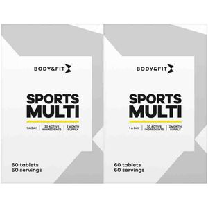 Body & Fit - Sports Multi - Multivitaminen - 60 Tabletten