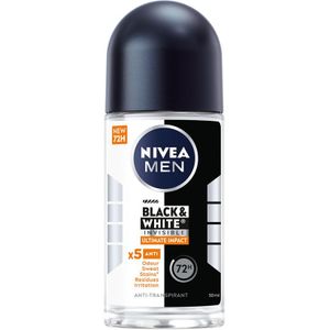 Nivea Men Deodorant Roller Black & White Ultimate Impact 50 ml
