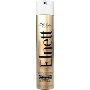 3x L'Oréal Elnett Satin Haarspray Extra Sterke Fixatie 400 ml