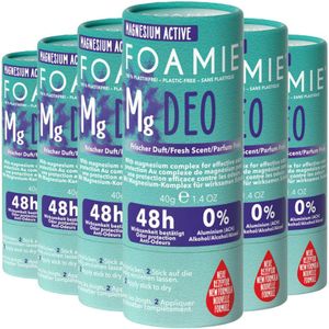 6x Foamie Deodorant Stick Rain In The Woods 40 gr