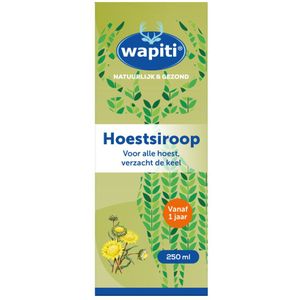 Wapiti - Hoestsiroop - 250 ml