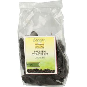 6x Boerjan Pruimen Zonder Pit 500 gr