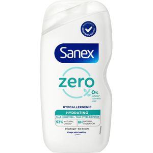 3x Sanex Douchegel Zero% Hydrating 400 ml