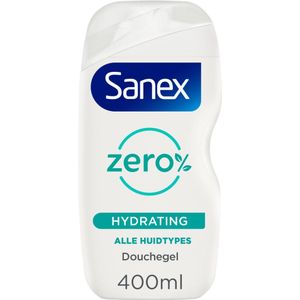 3x Sanex Douchegel Zero% Hydrating 400 ml