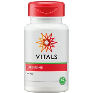 Vitals L-arginine 500 mg 60 capsules
