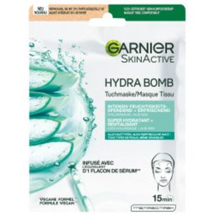 6x Garnier SkinActive Hyaluronzuur Aloë Vera Tissue Gezichtsmasker
