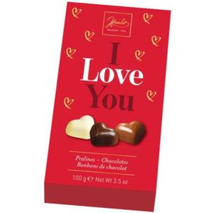 12x Hamlet Pralines I Love You Harten 100 gr