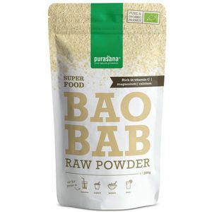 Purasana - Superfood Baobab Poeder - Bio - 200 gr