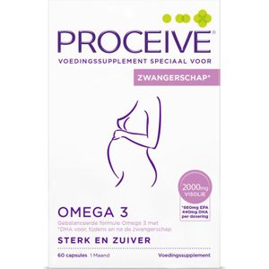 Proceive Kinderwens & Zwangerschap Omega 3 60 Capsules