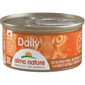Almo Nature Daily Kattenvoer Kalkoen & Kip 85 gr