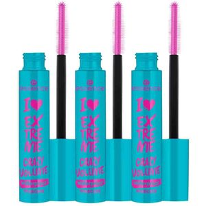 3x essence I Love Extreme Mascara Crazy Volume Waterproof 12 ml