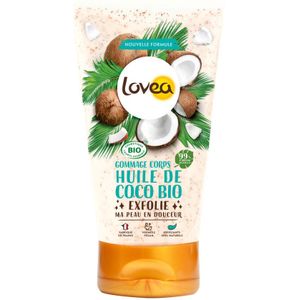 8x Lovea Biologische Body Scrub Kokos 150 ml