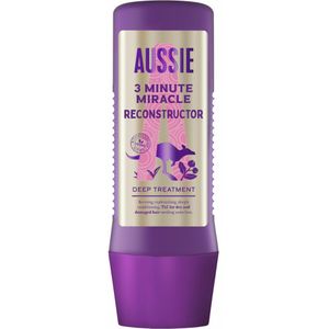 3x Aussie Haarmasker 3 Minute Miracle Reconstructor Intensieve Vegan Haarverzorging 225 ml
