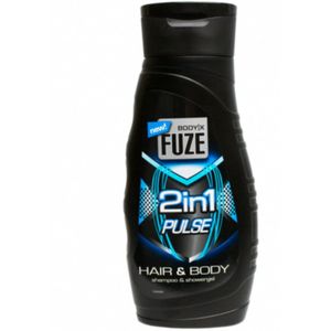 3x Body-X Fuze Douchegel Hair & Body Pulse 300 ml