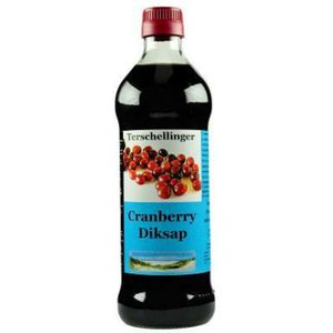 6x Terschellinger Cranberry Diksap Eko 500 ml