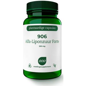 2x AOV 906 Alfa-liponzuur Forte 60 vegacapsules