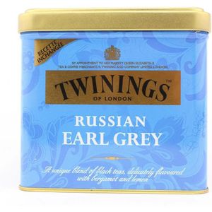 3x Twinings Thee Russian Earl Grey 150 gr