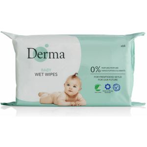Derma Eco Baby Billendoekjes 64 doekjes