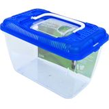 Penn Plax Fauna Box met Blauwe Deksel 3,8 liter