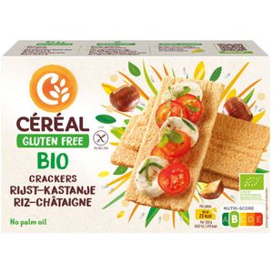 8x Céréal Crackers Rijst & Kastanje 250 gr