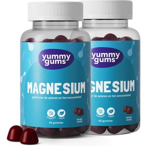 Yummygums - Magnesium - Kersensmaak - 60 Gummies