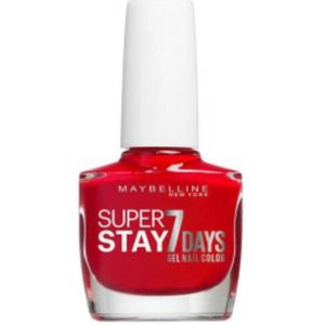 3x Maybelline SuperStay 7 Days Nagellak 08 Passionate Red