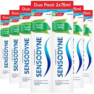 6x Sensodyne Tandpasta Fresh Mint Duo 2 stuks