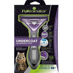 Furminator Deshedding Cat Undercoat M en L Long Hair