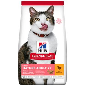 Hill's Science Plan Kattenvoer Mature Adult Light Kip 1,5 kg