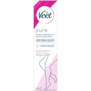 12x Veet Ontharingscrème Pure Normale Huid 100 ml