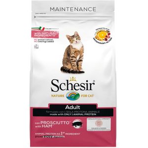 Schesir Kattenvoer Dry Maintenance Ham 400 gr