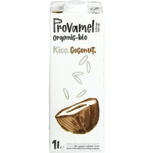 3x Provamel Drink Rijst Kokos Bio 1 liter